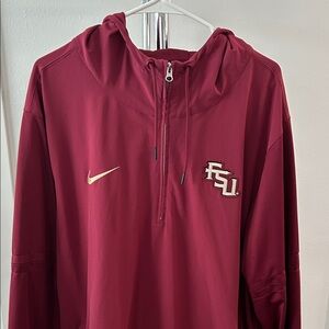 Nike FSU Quarter-Zip Hoodie